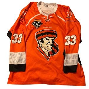 University of Tennessee 50th Anniversary Game Worn Hockey Jersey #33